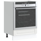 NNEVL Oven Cabinet Porto White Engineered Wood