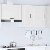 NNEVL Kitchen Wall Cabinet Porto White Engineered Wood