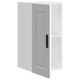 NNEVL Kitchen Wall Cabinet Porto White Engineered Wood