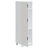 NNEVL Kitchen Cupboard Porto White Engineered Wood