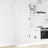 NNEVL Kitchen Cupboard Porto White Engineered Wood