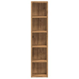NNEVL CD Cabinets 2 pcs Artisan Oak 21x16x93,5 cm Engineered Wood