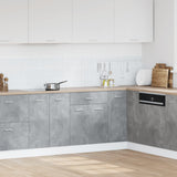 NNEVL Drawer Bottom Cabinet Lyon Concrete Grey 60x46x81.5 cm Engineered Wood