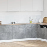 NNEVL Drawer Bottom Cabinet Lyon Concrete Grey 80x46x81.5 cm Engineered Wood