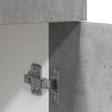 NNEVL Drawer Bottom Cabinet Lyon Concrete Grey 80x46x81.5 cm Engineered Wood