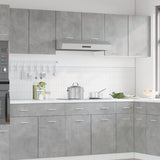 NNEVL Hanging Cabinet Lyon Concrete Grey 80x31x60 cm Engineered Wood