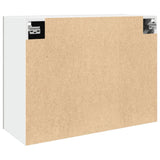 NNEVL Hanging Cabinet Lyon Concrete Grey 80x31x60 cm Engineered Wood