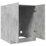 NNEVL Washing Machine Cabinet Concrete Grey 70.5x71.5x91.5 cm
