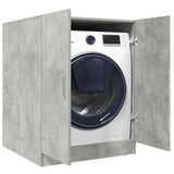 NNEVL Washing Machine Cabinet Concrete Grey 70.5x71.5x91.5 cm