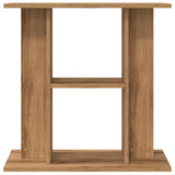 NNEVL Aquarium Stand Artisan Oak 60x30x60 cm Engineered Wood