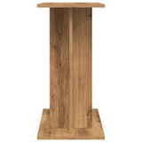 NNEVL Aquarium Stand Artisan Oak 60x30x60 cm Engineered Wood