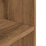 NNEVL Aquarium Stand Artisan Oak 60x30x60 cm Engineered Wood
