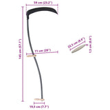NNEVL Scythe with Grinding Stone 145 cm