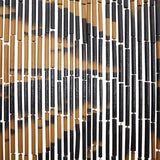 NNEVL Insect Door Curtain Palm Tree Print 90x220 cm Bamboo
