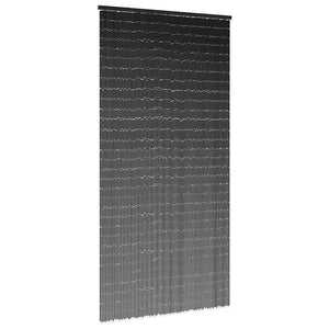 NNEVL Insect Door Curtain Dark Grey 90x220 cm Bamboo