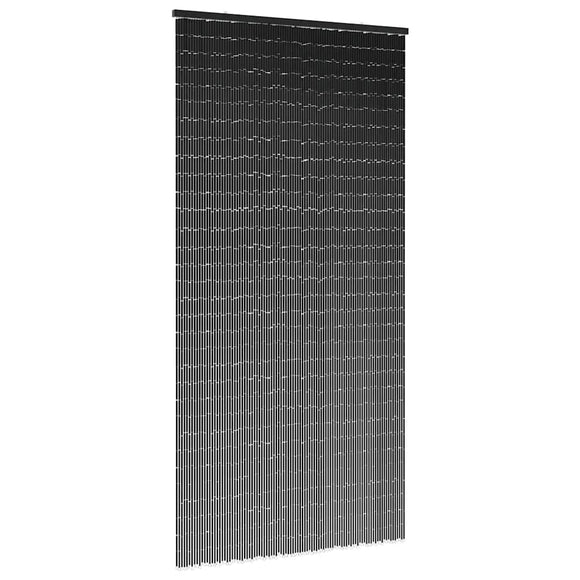 NNEVL Insect Door Curtain Dark Grey 90x220 cm Bamboo