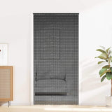 NNEVL Insect Door Curtain Dark Grey 90x220 cm Bamboo