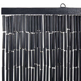 NNEVL Insect Door Curtain Dark Grey 90x220 cm Bamboo
