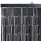 NNEVL Insect Door Curtain Dark Grey 100x200 cm Bamboo