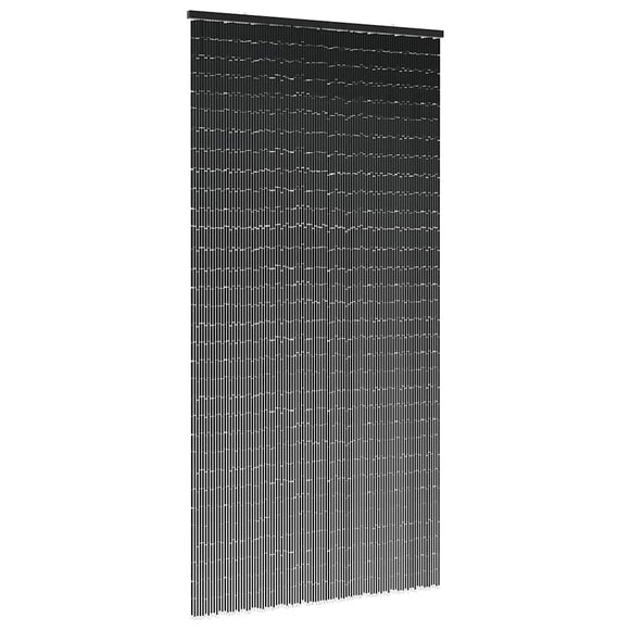 NNEVL Insect Door Curtain Dark Grey 100x220 cm Bamboo