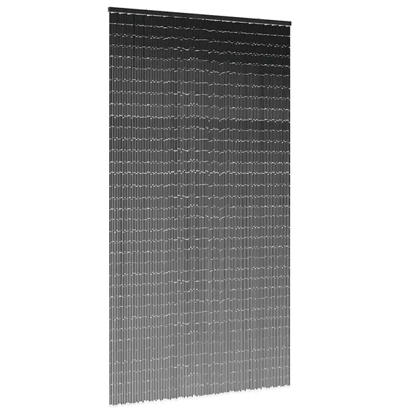 NNEVL Insect Door Curtain Dark Grey 120x220 cm Bamboo