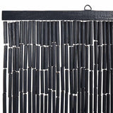 NNEVL Insect Door Curtain Dark Grey 120x220 cm Bamboo