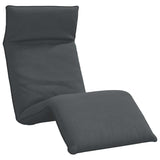 NNEVL Folding Sun lounger Anthracite 175x54x8.5 cm Oxford Fabric