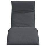 NNEVL Folding Sun lounger Anthracite 175x54x8.5 cm Oxford Fabric