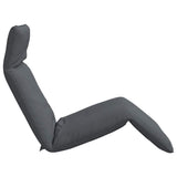 NNEVL Folding Sun lounger Anthracite 175x54x8.5 cm Oxford Fabric