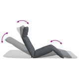 NNEVL Folding Sun lounger Anthracite 175x54x8.5 cm Oxford Fabric