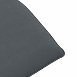 NNEVL Folding Sun lounger Anthracite 175x54x8.5 cm Oxford Fabric
