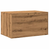 NNEVL Cat Litter Box Enclosure Artisian Oak 80x50x45 cm Engineered Wood