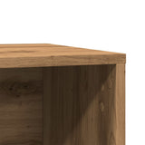 NNEVL Cat Litter Box Enclosure Artisian Oak 80x50x45 cm Engineered Wood