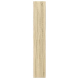 NNEVL Bookcase Sonoma Oak 40x30x189 cm Engineered Wood