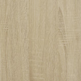 NNEVL Bookcase Sonoma Oak 40x30x189 cm Engineered Wood