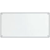 NNEVL Kitchen Backsplashes 2 pcs Transparent 80x40 cm Tempered Glass