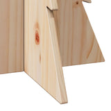 NNEVL Wooden Christmas Tree for Decoration 80 cm Solid Wood Pine