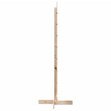 NNEVL Wooden Christmas Tree for Decoration 150 cm Solid Wood Pine