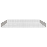 NNEVL Free Range Animal Enclosure 48-Panel 54x60 cm Galvanised Iron