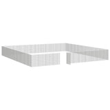 NNEVL Free Range Animal Enclosure 48-Panel 54x80 cm Galvanised Iron