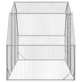 NNEVL Chicken Run 2.5x2x2.25 m Galvanised Steel