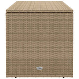 NNEVL Outdoor Cushion Box Beige 100x55x55.5 cm Poly Rattan