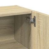NNEVL Bathroom Furniture Set 2 pcs Sonoma Oak Engineered Wood