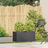 NNEVL Planter Black 80x40x40 cm Cold-rolled Steel
