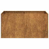 NNEVL Planter Rusty 80x40x40 cm Weathering Steel