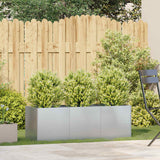 NNEVL Planter 120x40x40 cm Galvanised Steel
