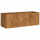 NNEVL Planter Rusty 120x40x40 cm Weathering Steel