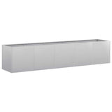 NNEVL Planter 200x40x40 cm Galvanised Steel