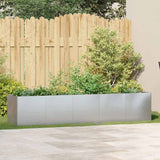 NNEVL Planter 200x40x40 cm Galvanised Steel