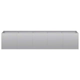 NNEVL Planter 200x40x40 cm Galvanised Steel